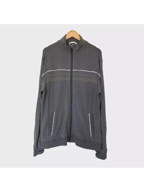 Lululemon Full Zip Gray Activewear Jacket Men's XL Full Zip Thumb holes